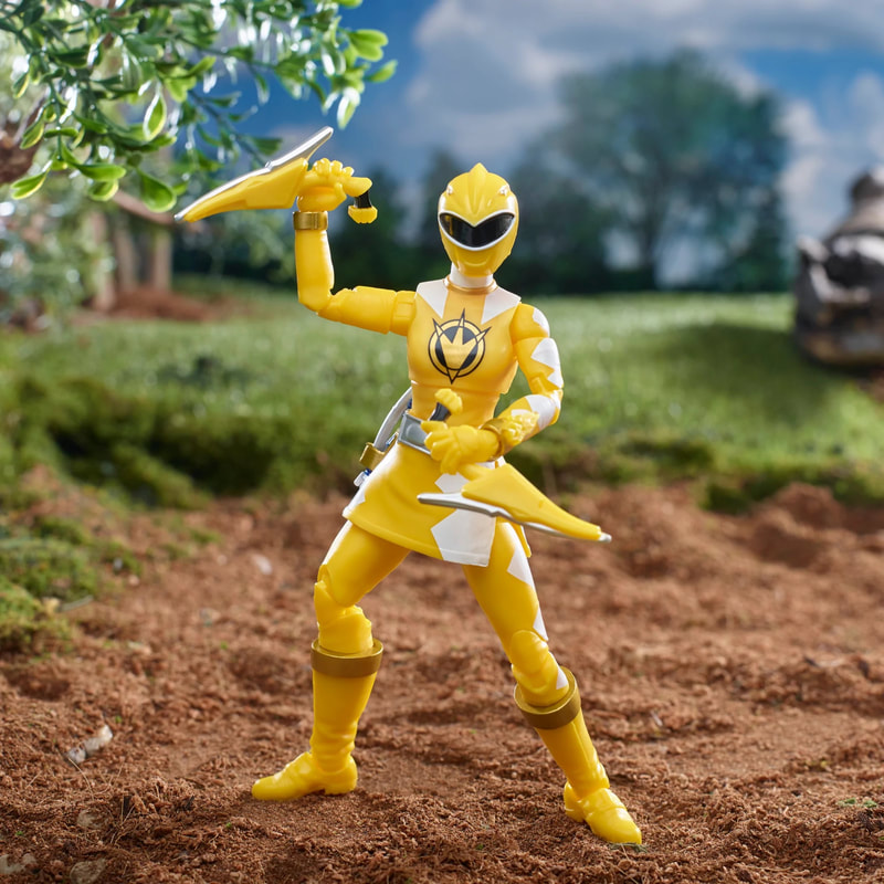 Power Rangers Lightning Collection Dino Thunder Yellow Official 