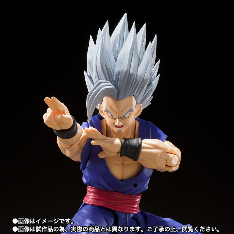  TAMASHII NATIONS - Dragon Ball Super: Super Hero - Son Goku,  Bandai Spirits S.H.Figuarts Action Figure, 1/12 Scale, Orange : Toys & Games
