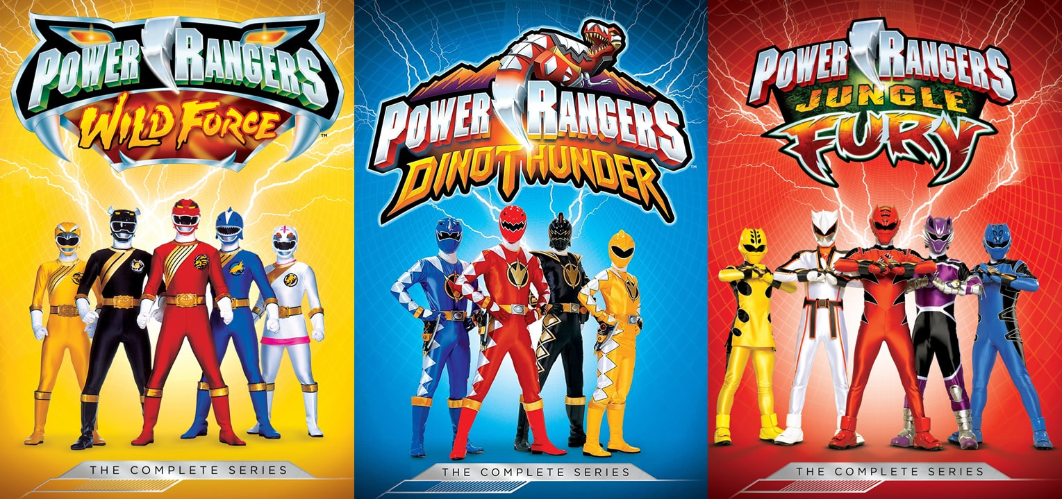 Power Rangers Wild Force, Dino Thunder & Jungle Fury - All Episodes Now  Streaming on YouTube! - Orends: Range (Temp)