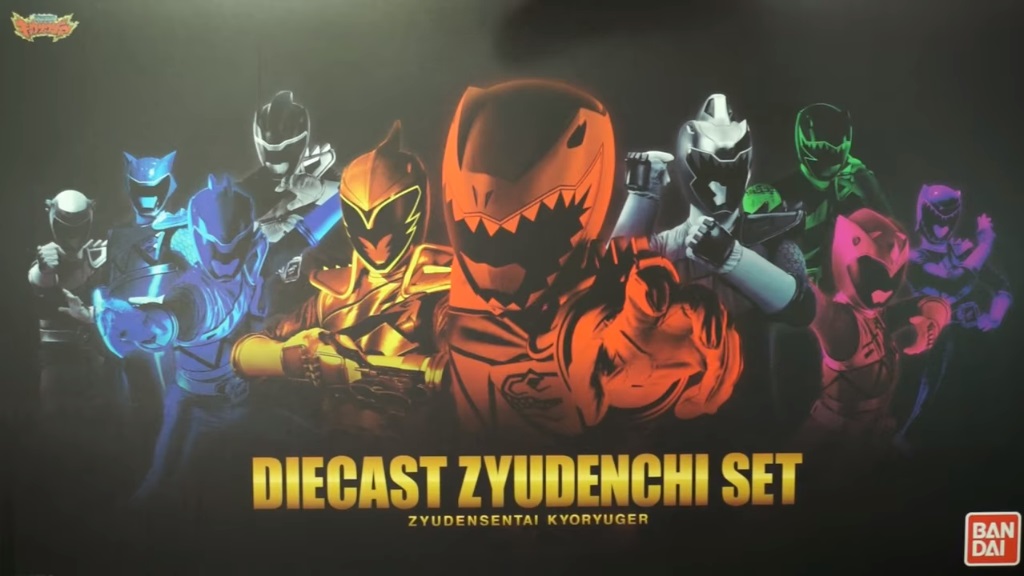 Zyuden Sentai Kyoryuger Diecast Zyudenchi Set Video Review ...